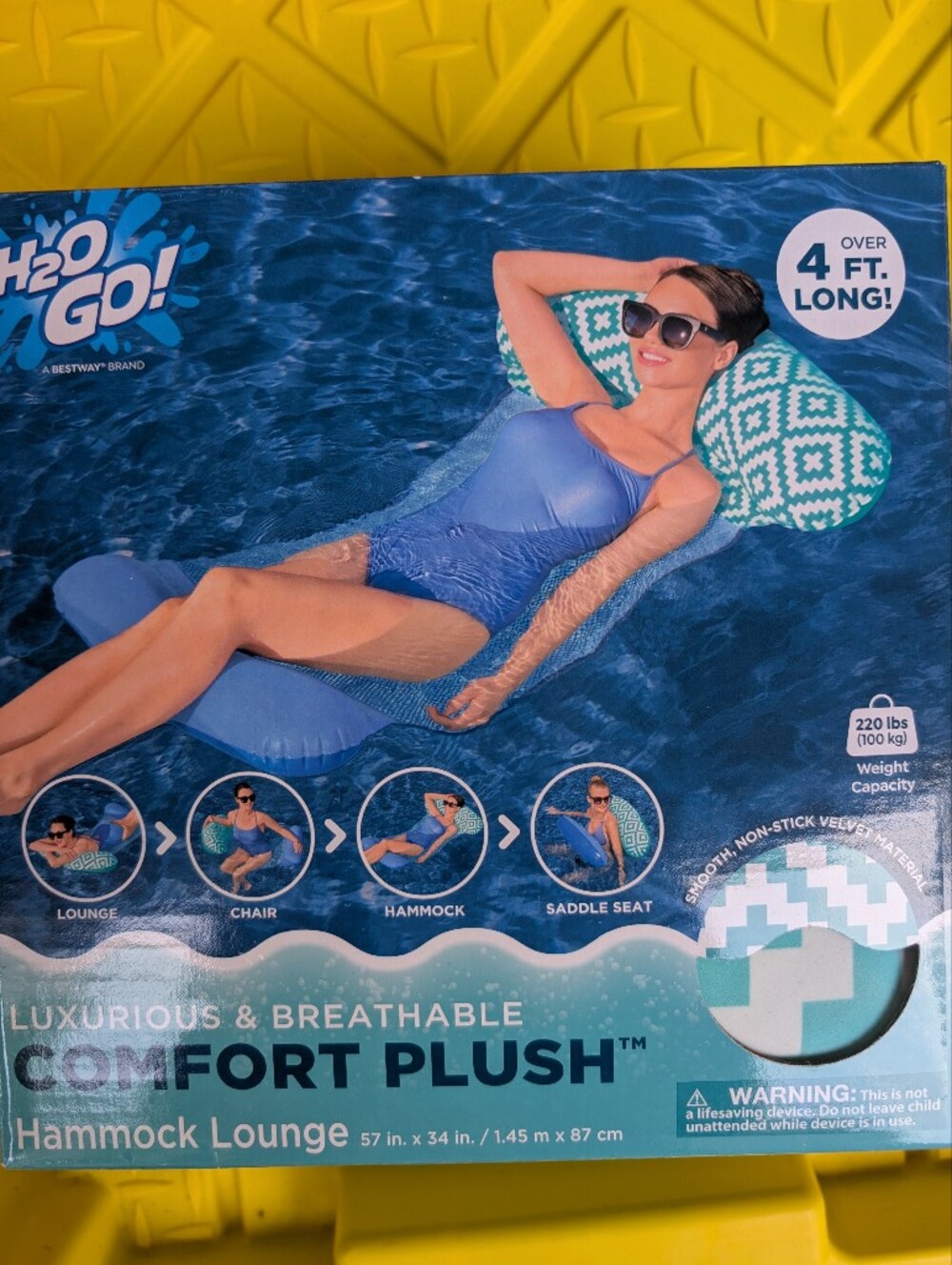 Women’s Blue One-Piece Swimsuit - Classic Comfort